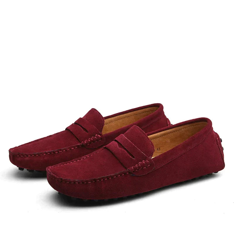 Jarl - Italienische Herren-Wildleder-Loafer