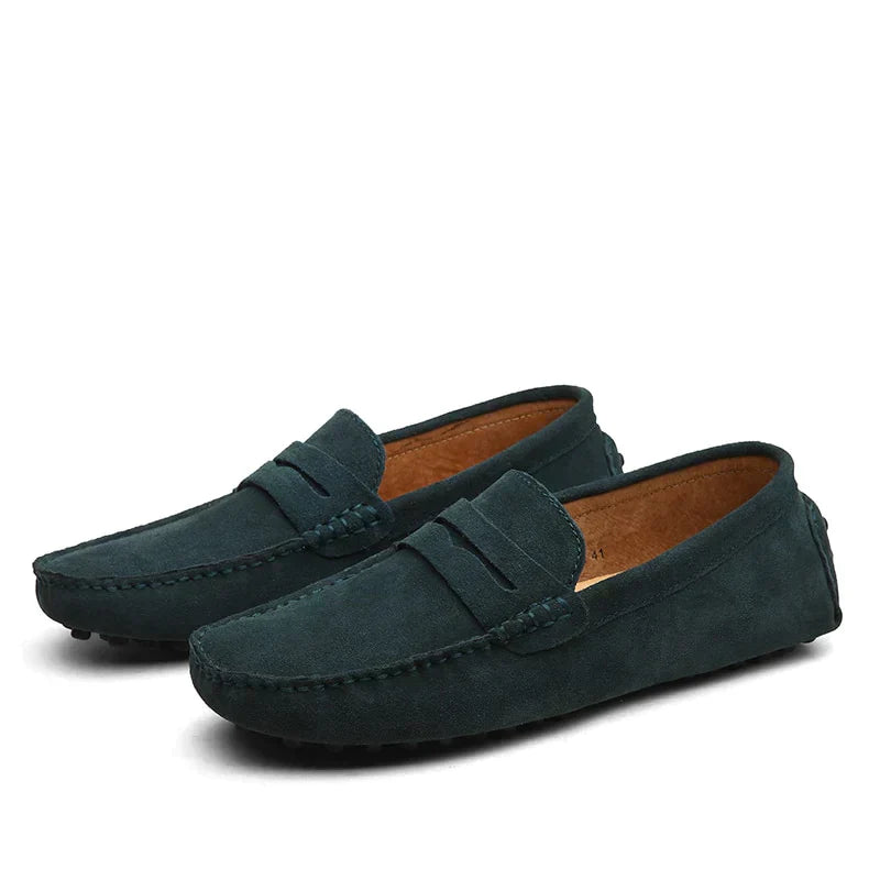 Jarl - Italienische Herren-Wildleder-Loafer