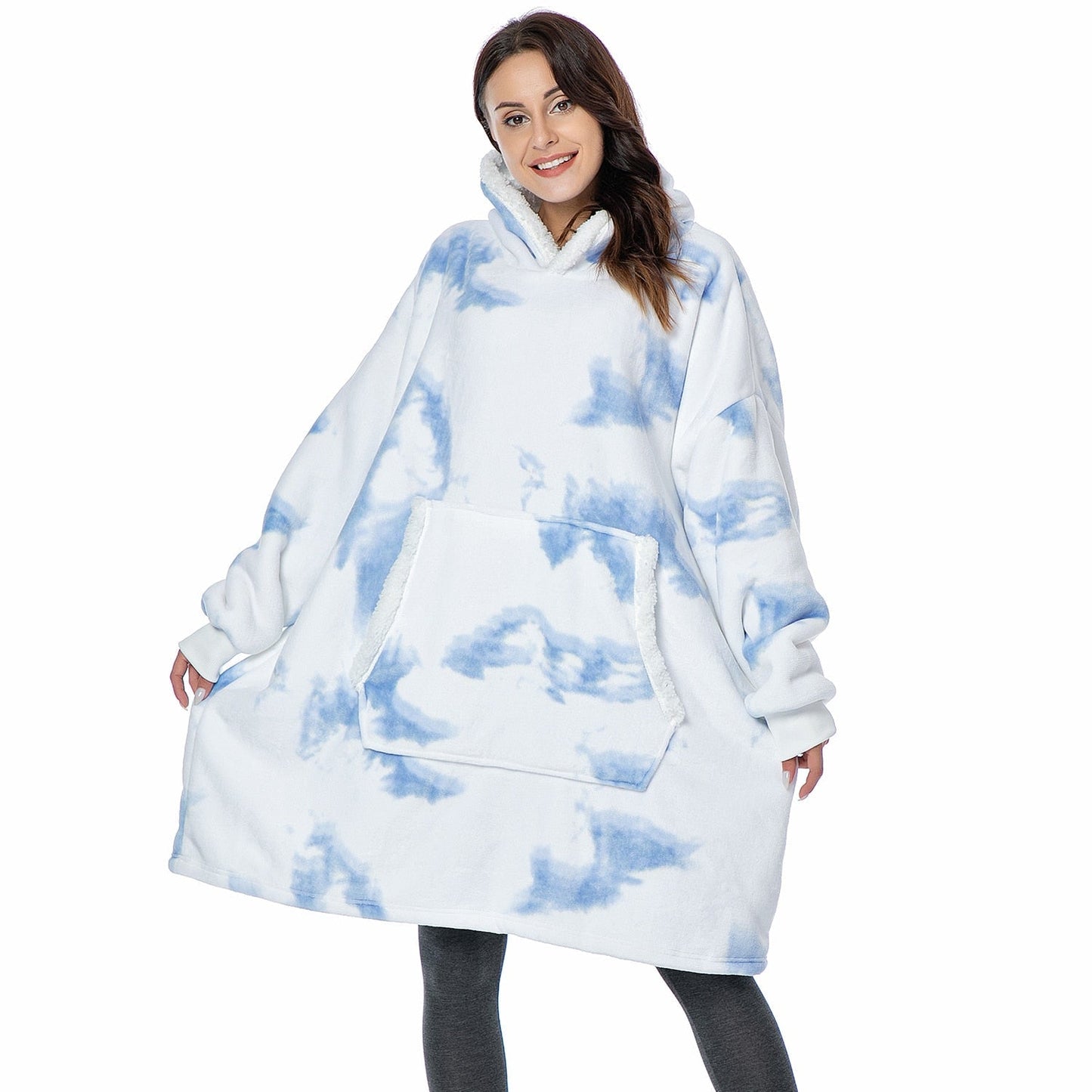 Malia - Kuschelige Hoodie-Decke