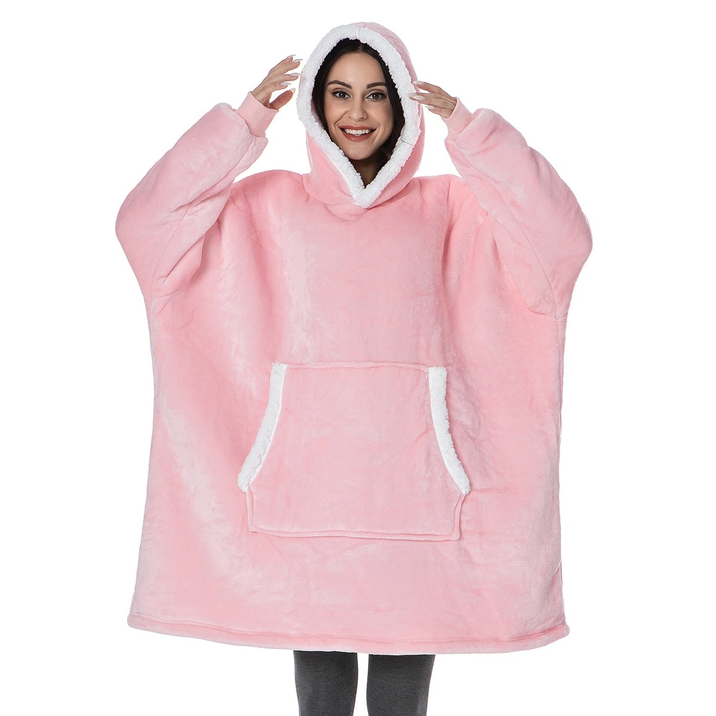 Malia - Kuschelige Hoodie-Decke