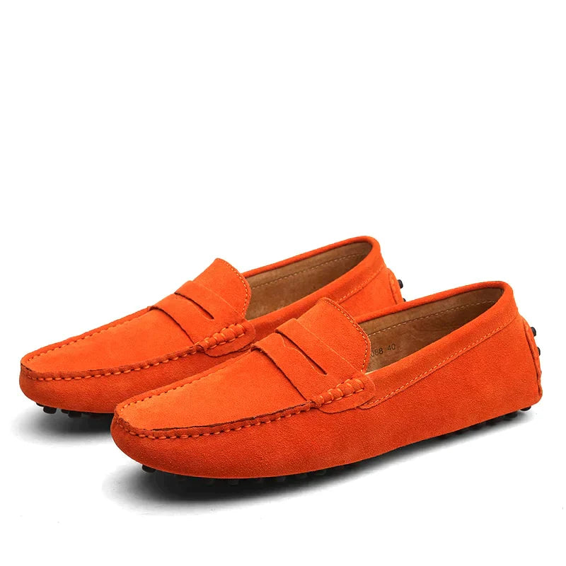 Jarl - Italienische Herren-Wildleder-Loafer