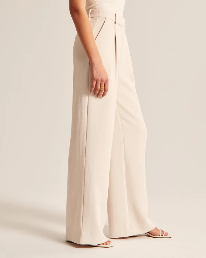 Amelia - Zeitgemäße Hose mit weitem Bein