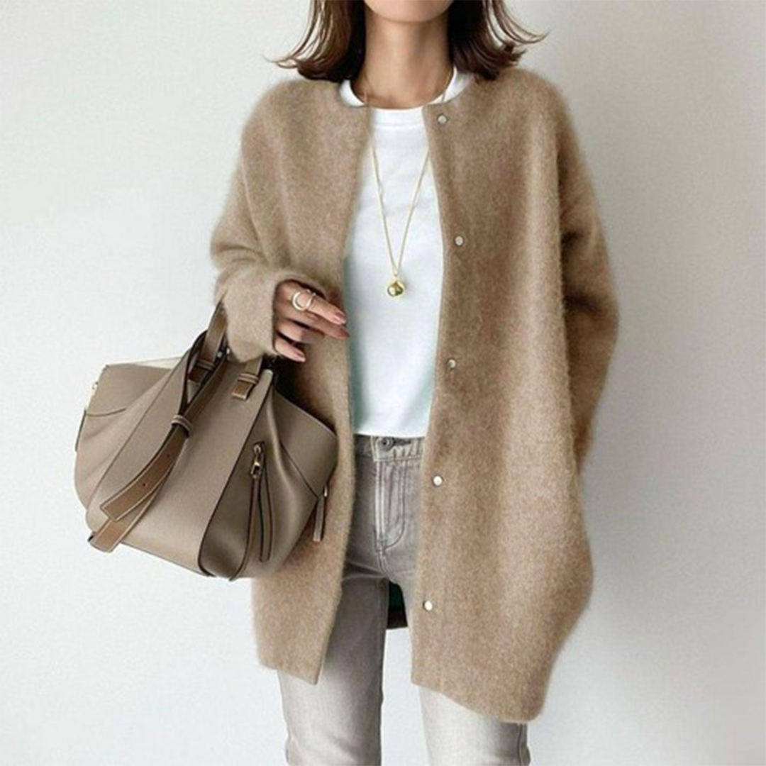 Grace - Bequemer Cardigan aus weichem Kaschmir