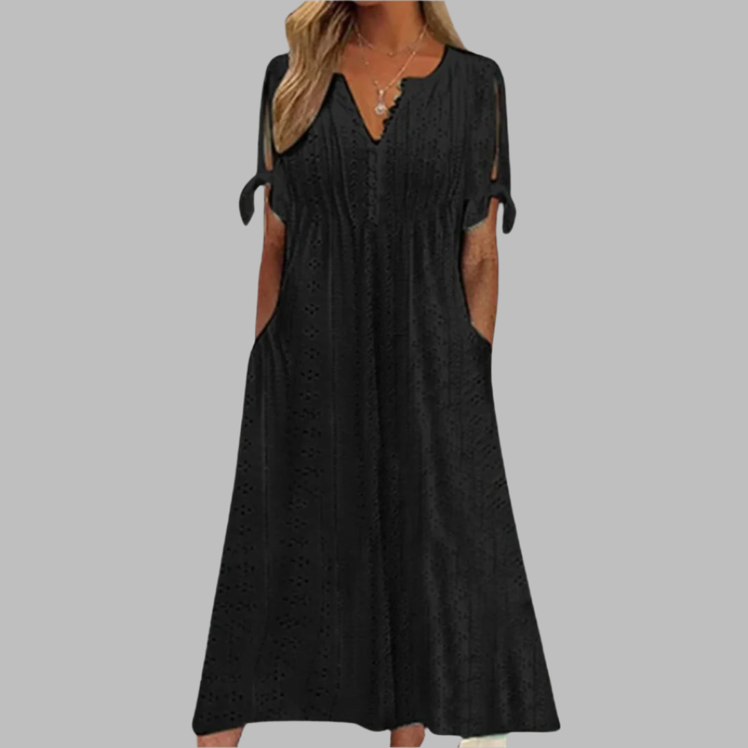 Alice - Elegantes Sommer-Boho-Midikleid