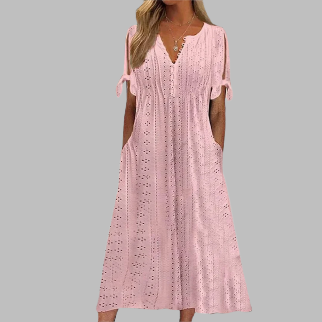 Alice - Elegantes Sommer-Boho-Midikleid