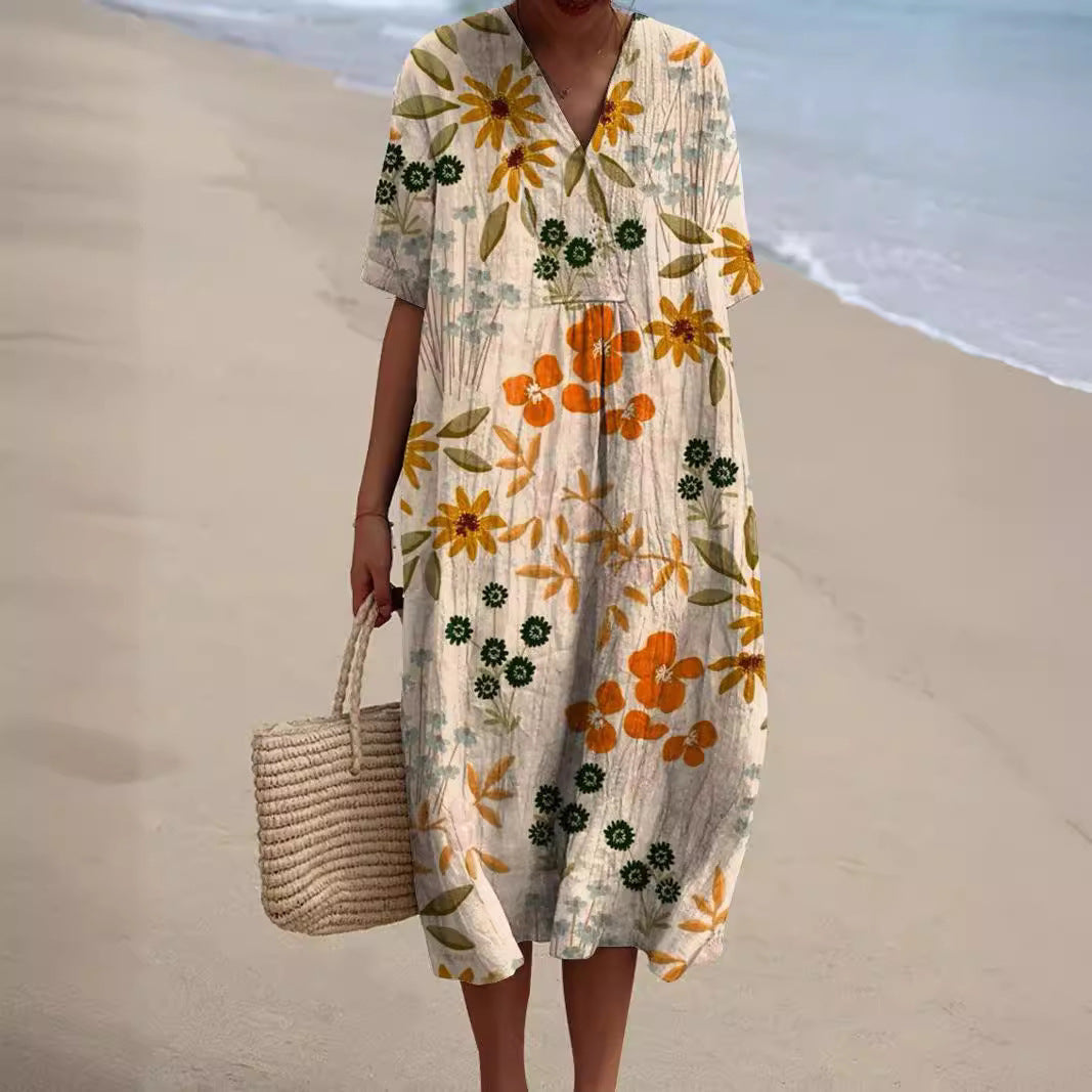 Conny - Kleid mit Blumenmotiv
