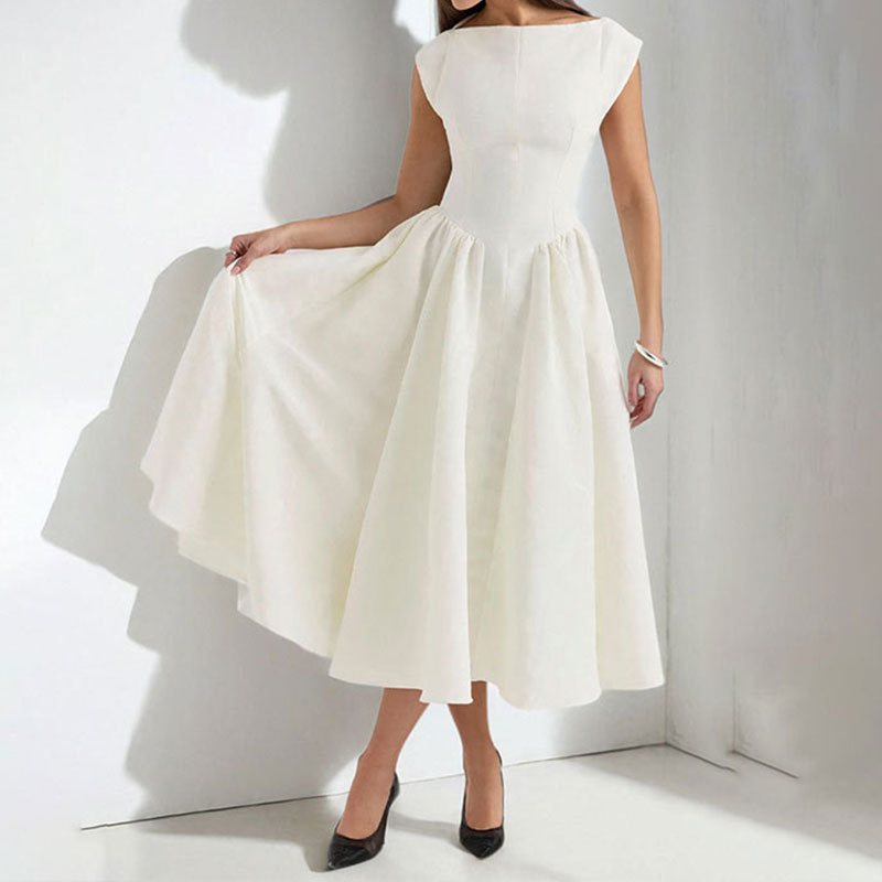 Cressida - Klassisches Damen-Midikleid