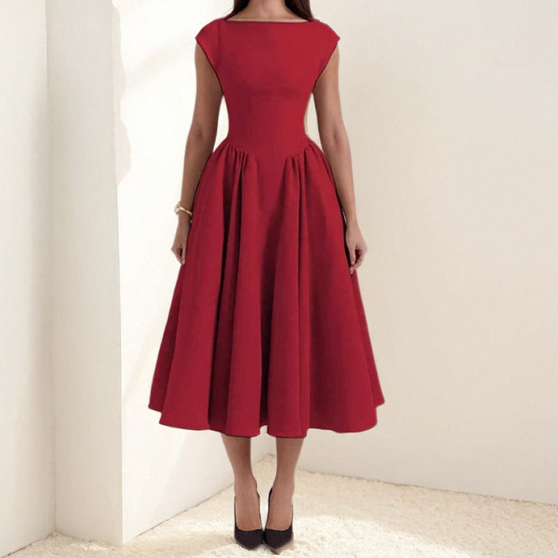 Cressida - Klassisches Damen-Midikleid
