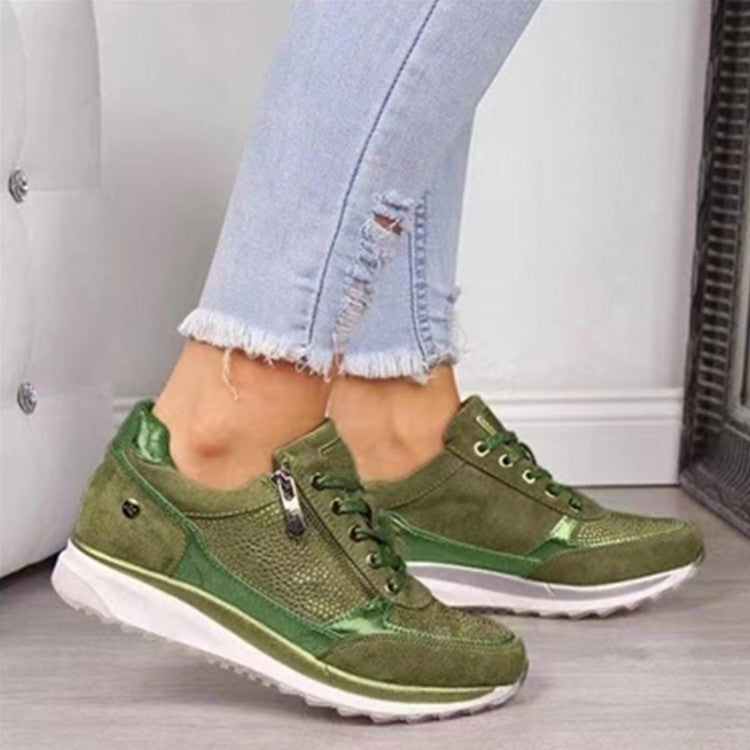 Livia – Reißverschluss-Sneaker mit Komfortsohle
