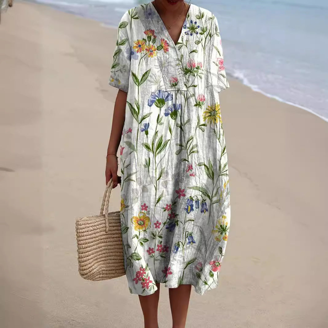 Conny - Kleid mit Blumenmotiv