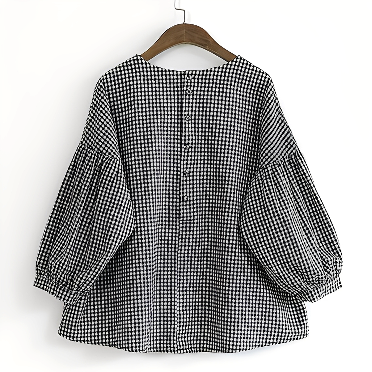 Tahlia - Lässiges Karohemd mit asymmetrischem Design für Damen