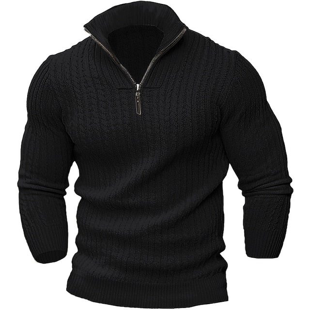 Sanji - Schicker Herren-Reißverschluss-Pullover