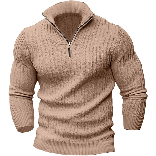 Sanji - Schicker Herren-Reißverschluss-Pullover
