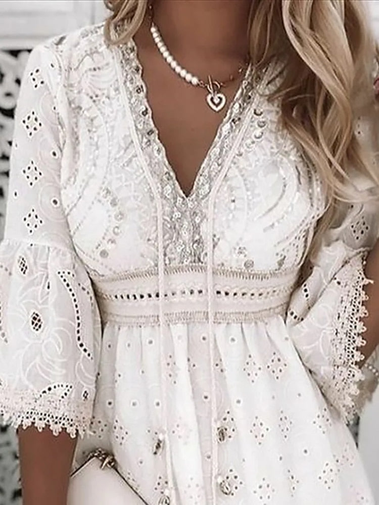Océane – Ibiza-Kleid im Boho-Stil