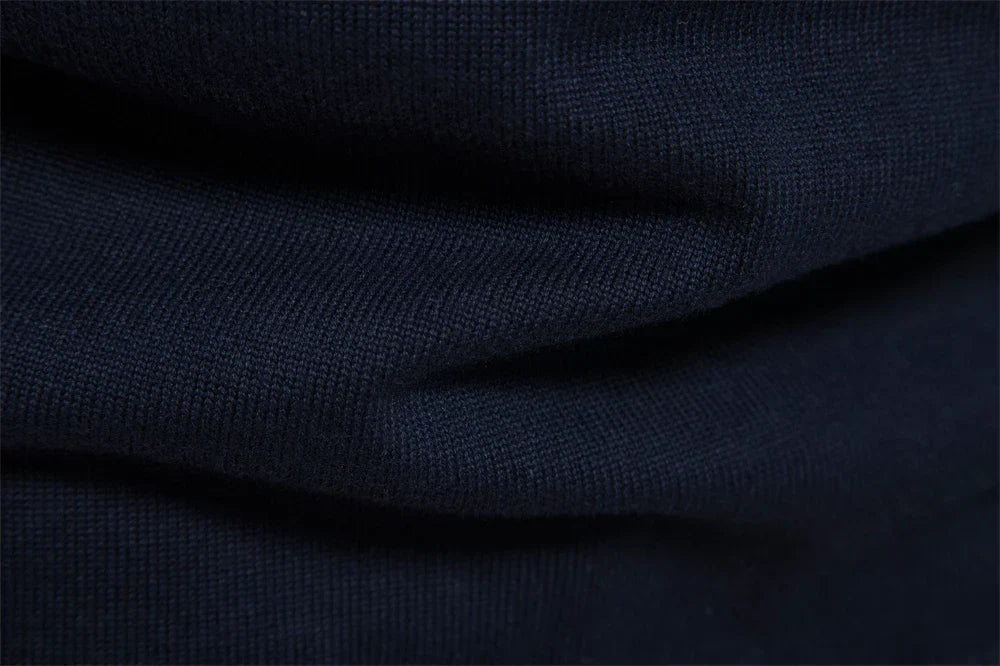 Rook - Männer-Pullover mit Viertel-Zipper