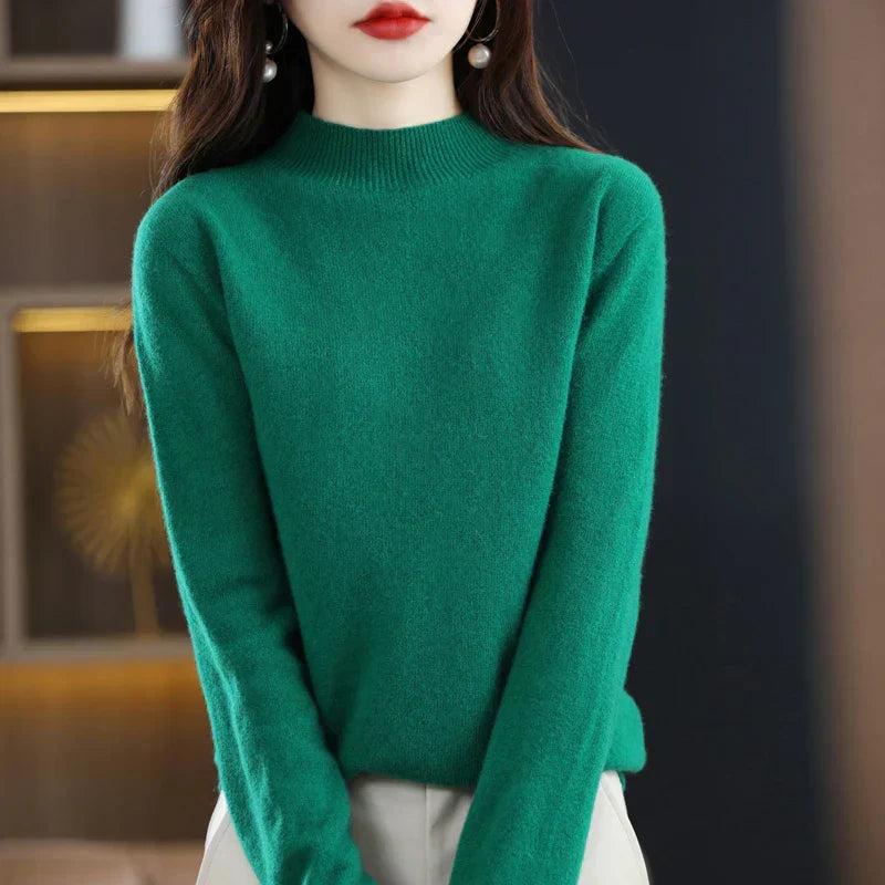 Carlotta – Stilvoller Pullover mit Zopfmuster