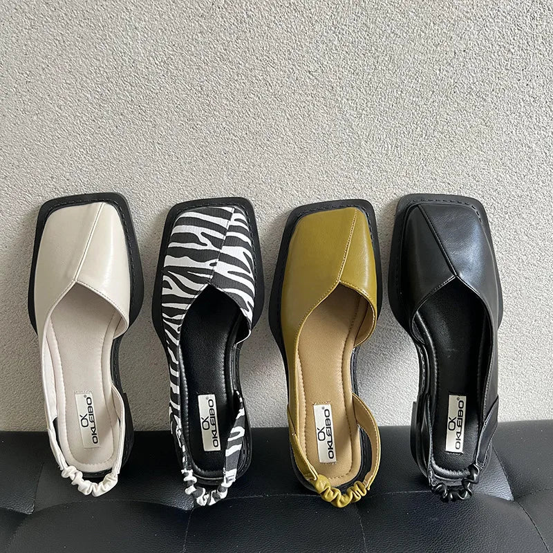 Camille - Slingback-Sandalen im städtischen Design