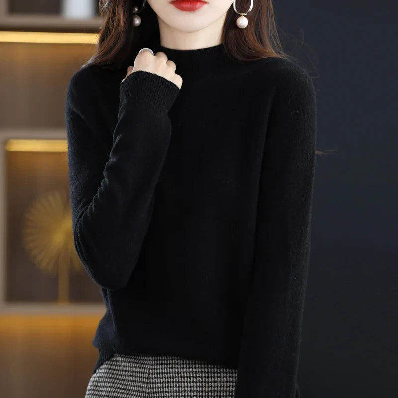 Carlotta – Stilvoller Pullover mit Zopfmuster