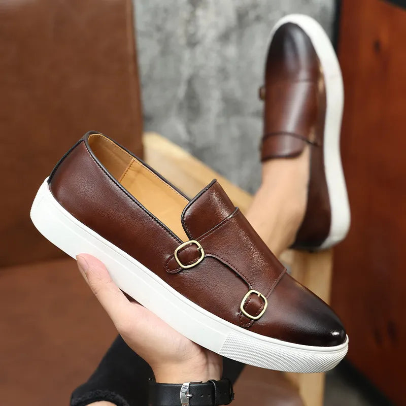 Jerald – Bequeme Herrenschuhe in Lederoptik