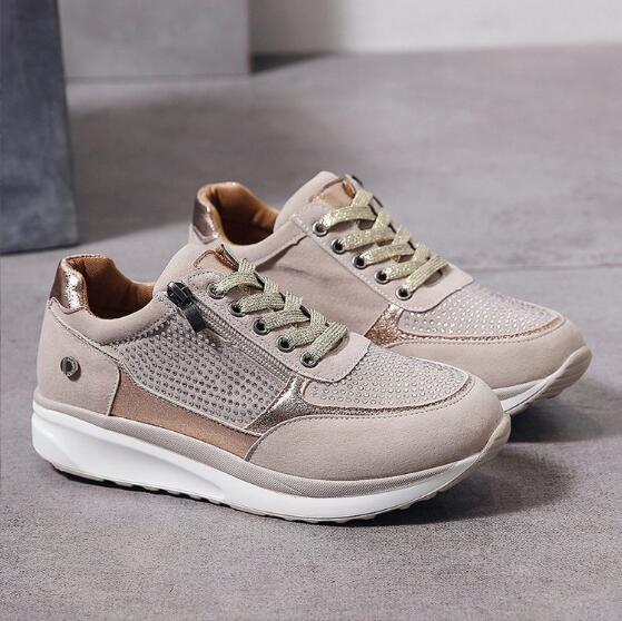 Livia – Reißverschluss-Sneaker mit Komfortsohle