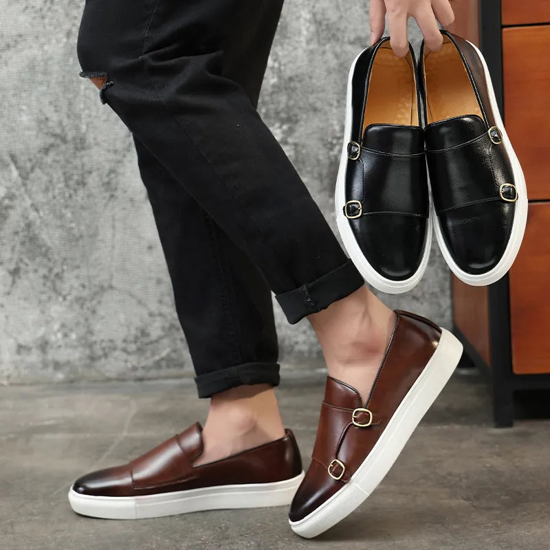 Jerald – Bequeme Herrenschuhe in Lederoptik