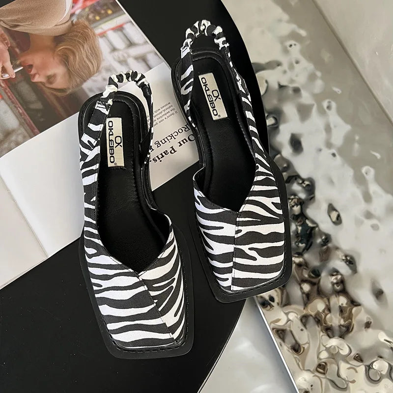 Camille - Slingback-Sandalen im städtischen Design