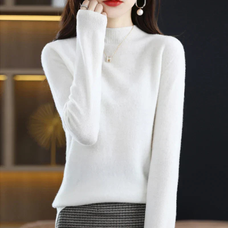 Carlotta – Stilvoller Pullover mit Zopfmuster