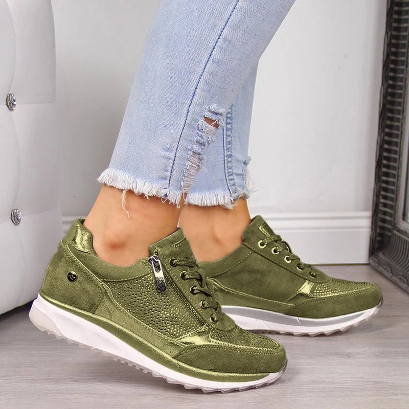 Sparkle - Orthopädische Turnschuhe mit Zipper