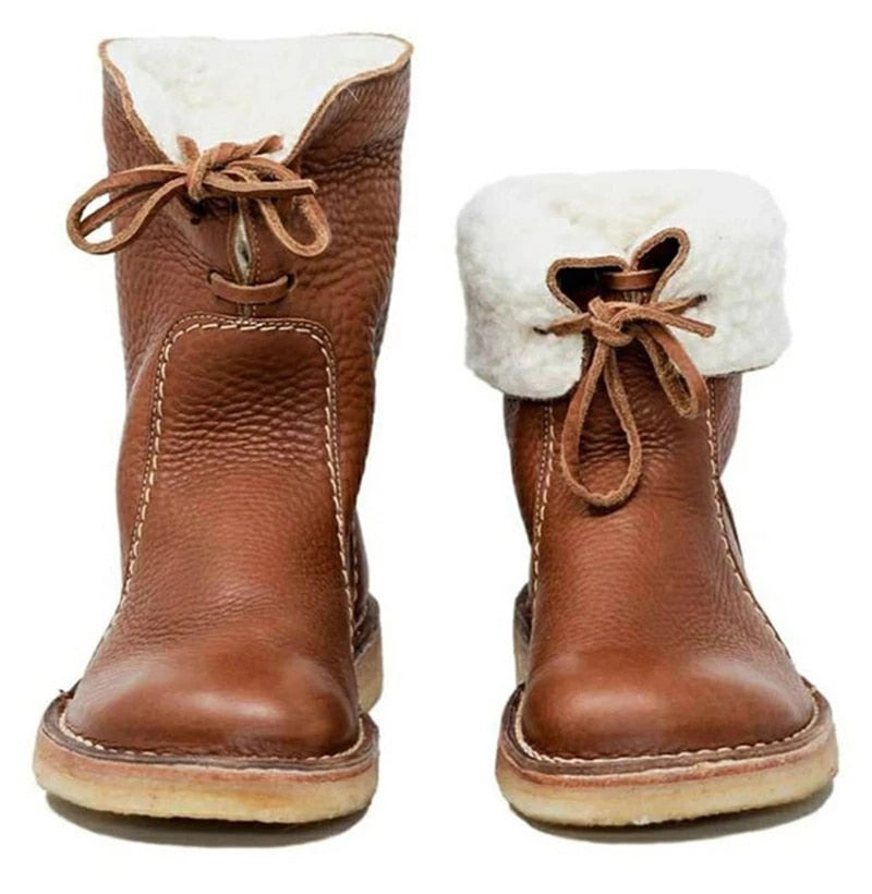 Asami - Wasserdichte Stiefel mit Wollfutter für Damen