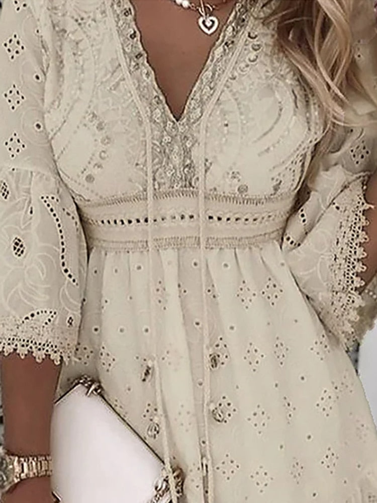 Océane – Ibiza-Kleid im Boho-Stil