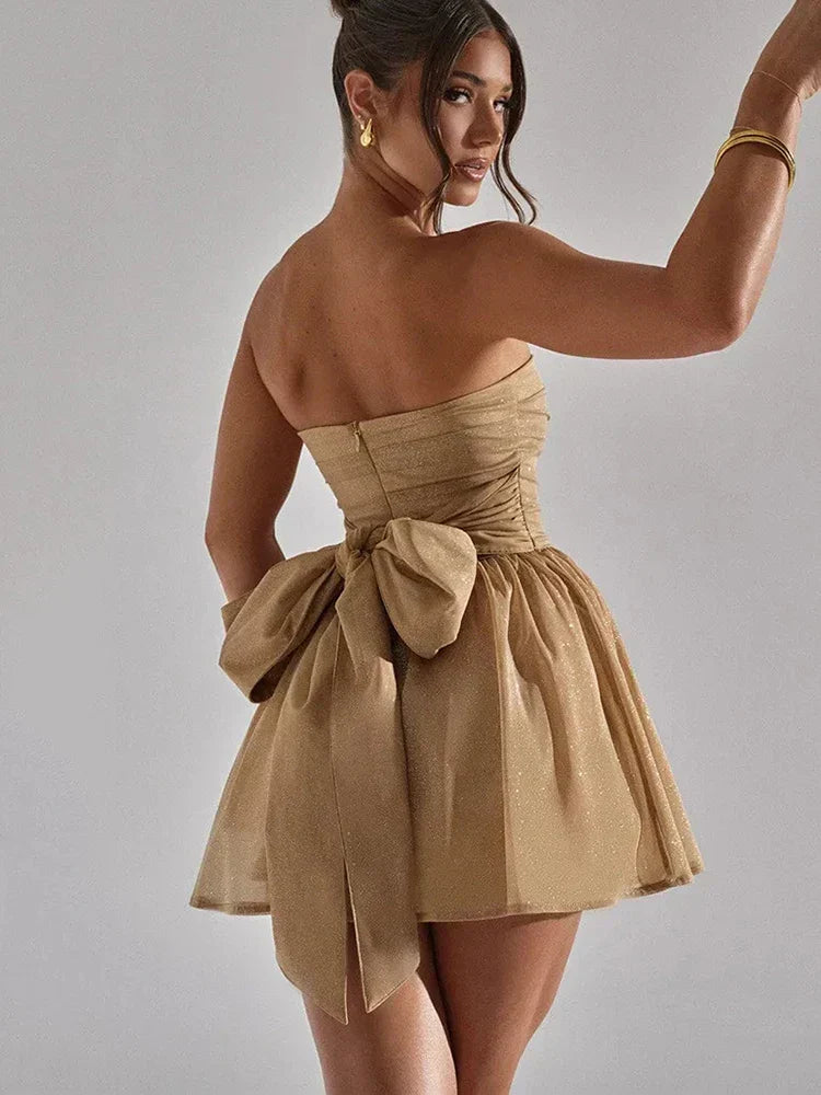 Kyoshi - Funkelndes Pailletten-Minikleid