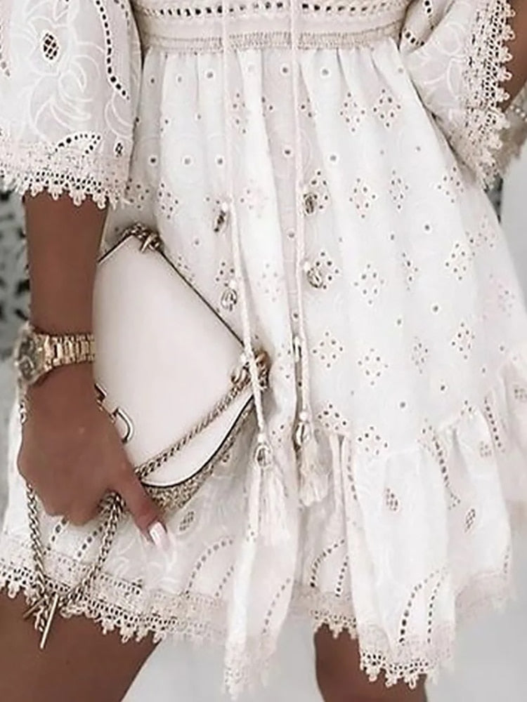 Océane – Ibiza-Kleid im Boho-Stil