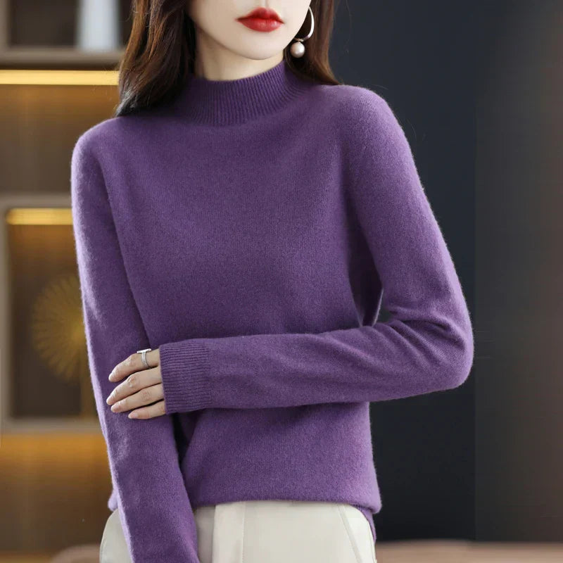 Carlotta – Stilvoller Pullover mit Zopfmuster