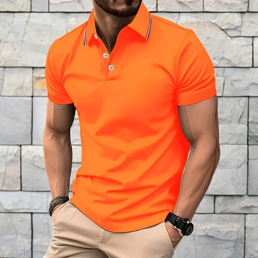 Crosby - Lässiges Kurzarm-Poloshirt für Herren