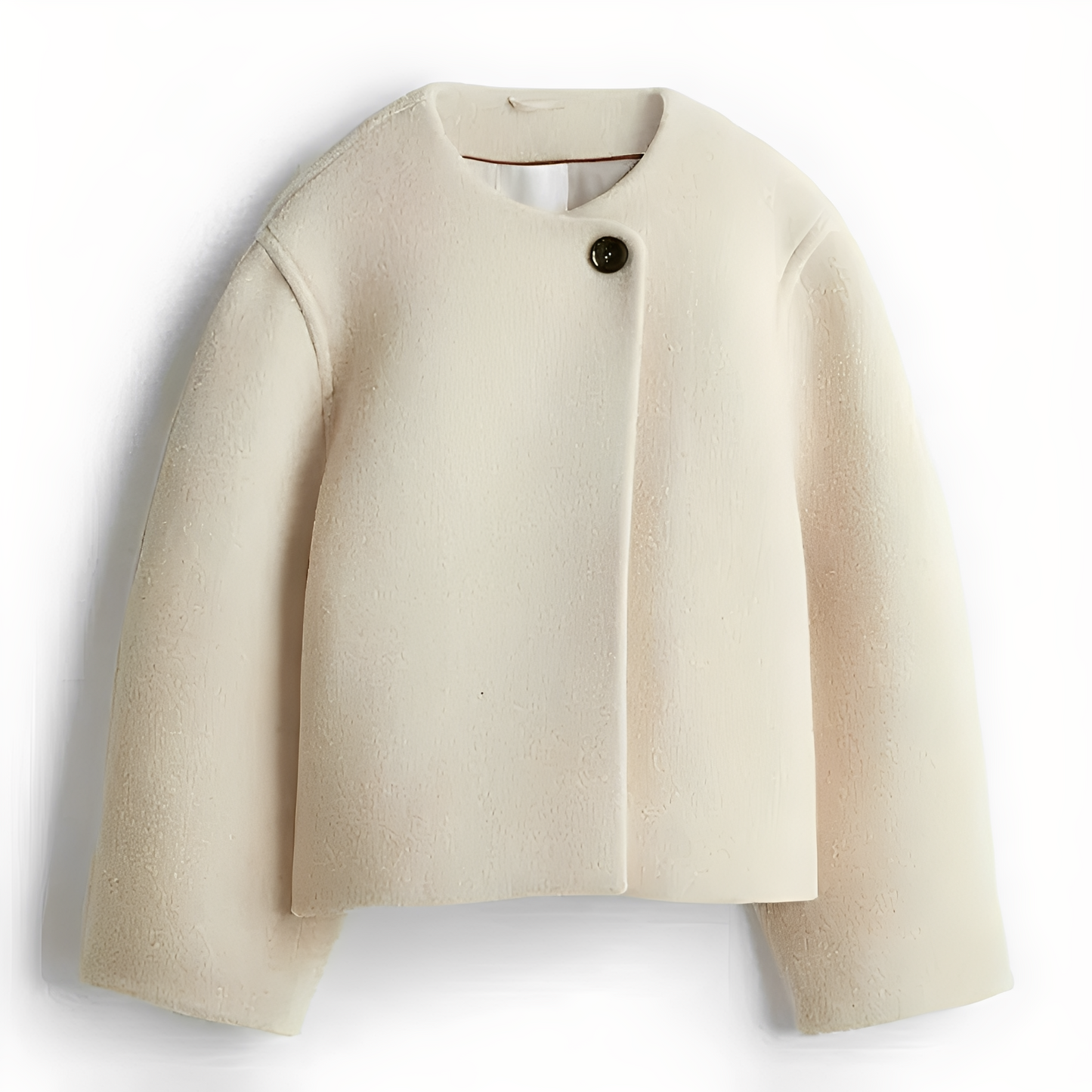 Beatrice - Eleganter kurzer Mantel aus Wolle für Damen