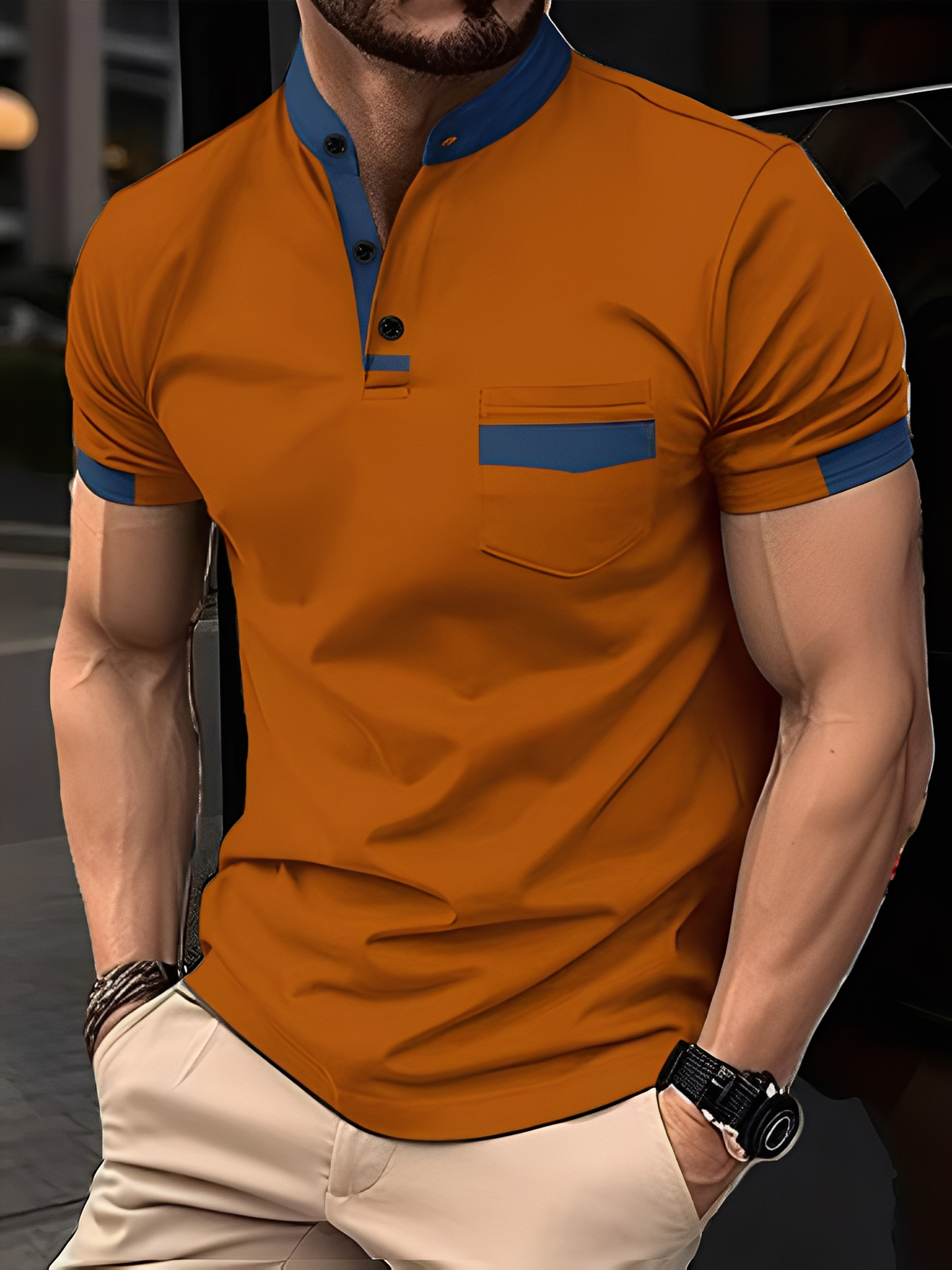 Darwin - Lässiges Slim-Fit-Poloshirt für Herren