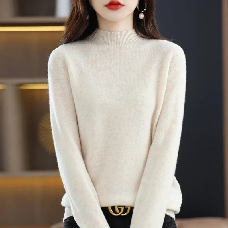 Carlotta – Stilvoller Pullover mit Zopfmuster