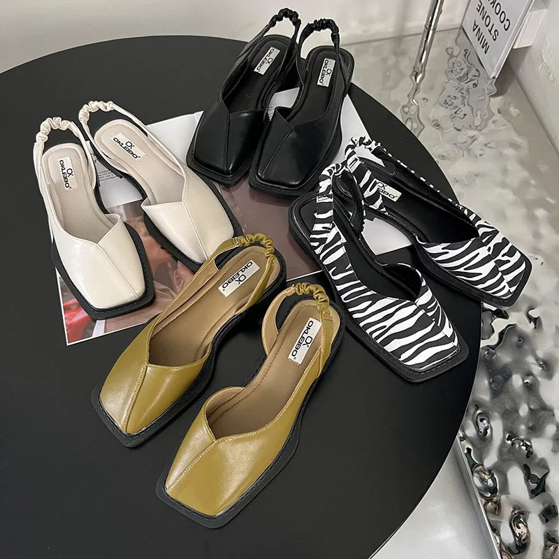 Camille - Slingback-Sandalen im städtischen Design