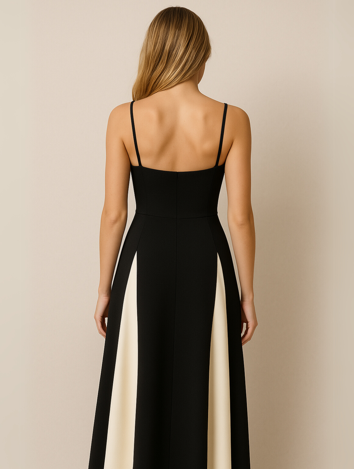 Hadas - Portofino Kleid mit Kontrast-Panels Elegant