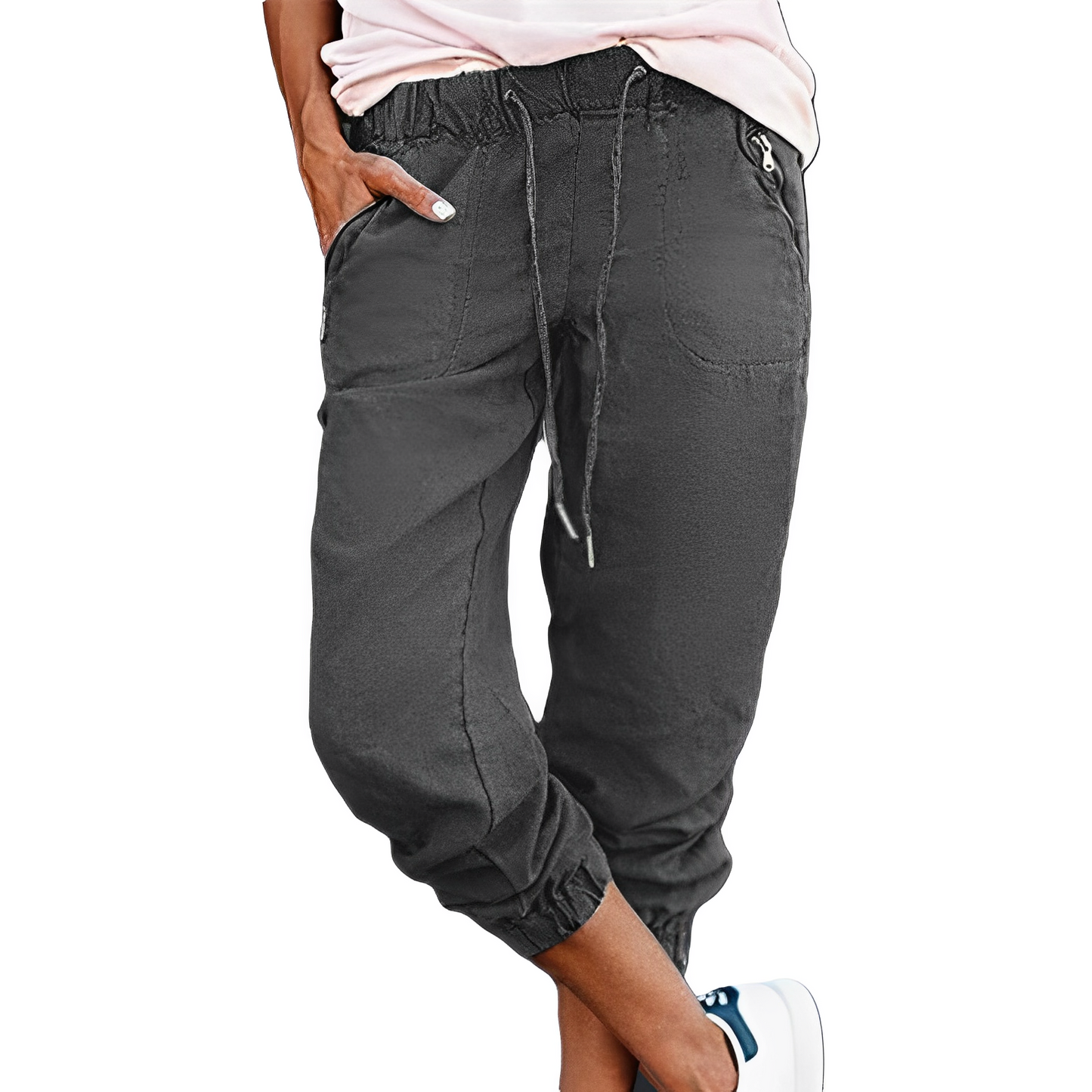 Evalyn - Stilvolle elastische Cargohose für Damen