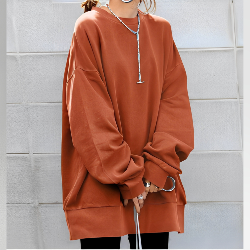 Abegail - Oversized-Langpullover für Damen