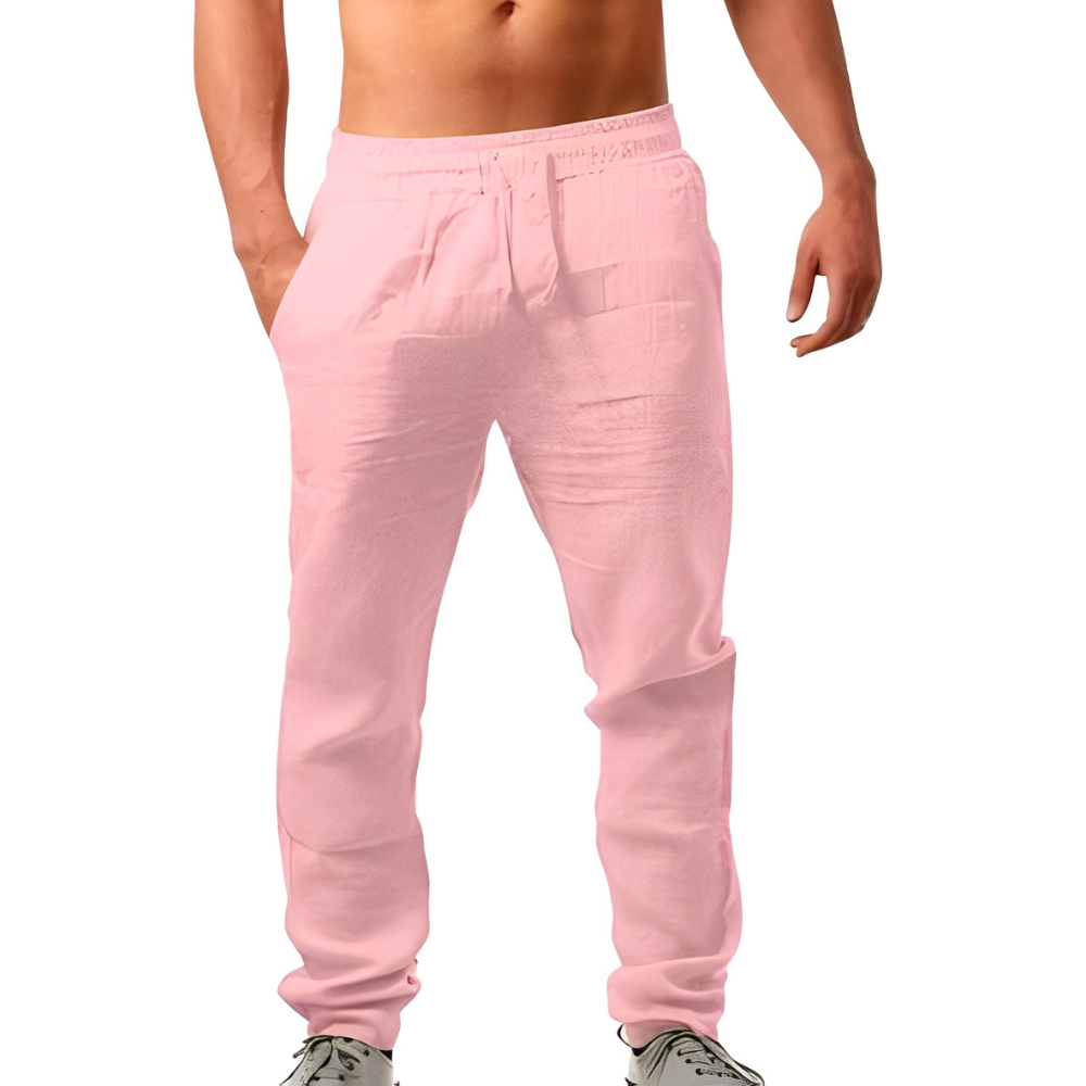 Chandler - Casula lockere Sommerleinenhose für Herren