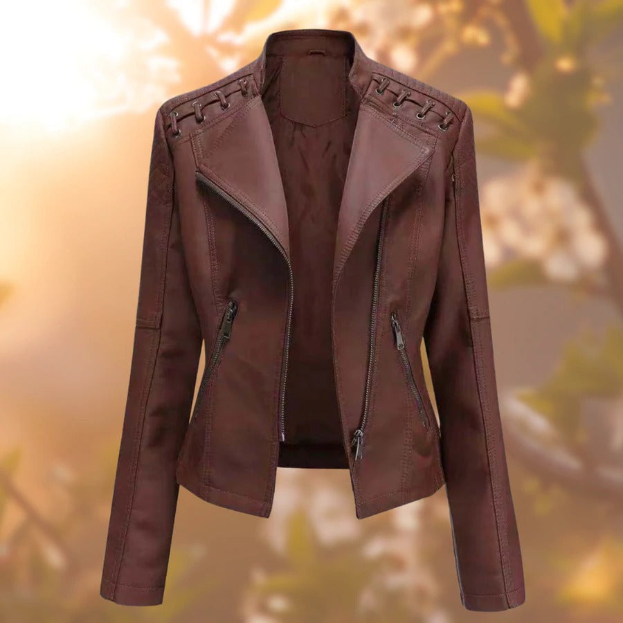 Lara – Traditionelle Lederjacke