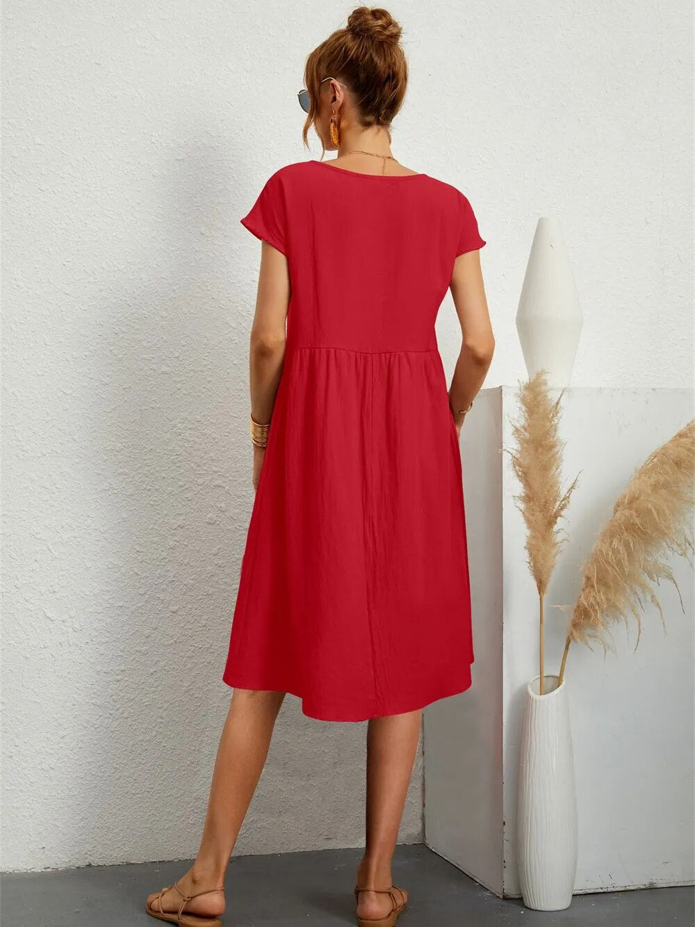 Sol - Damen elegantes Kleid