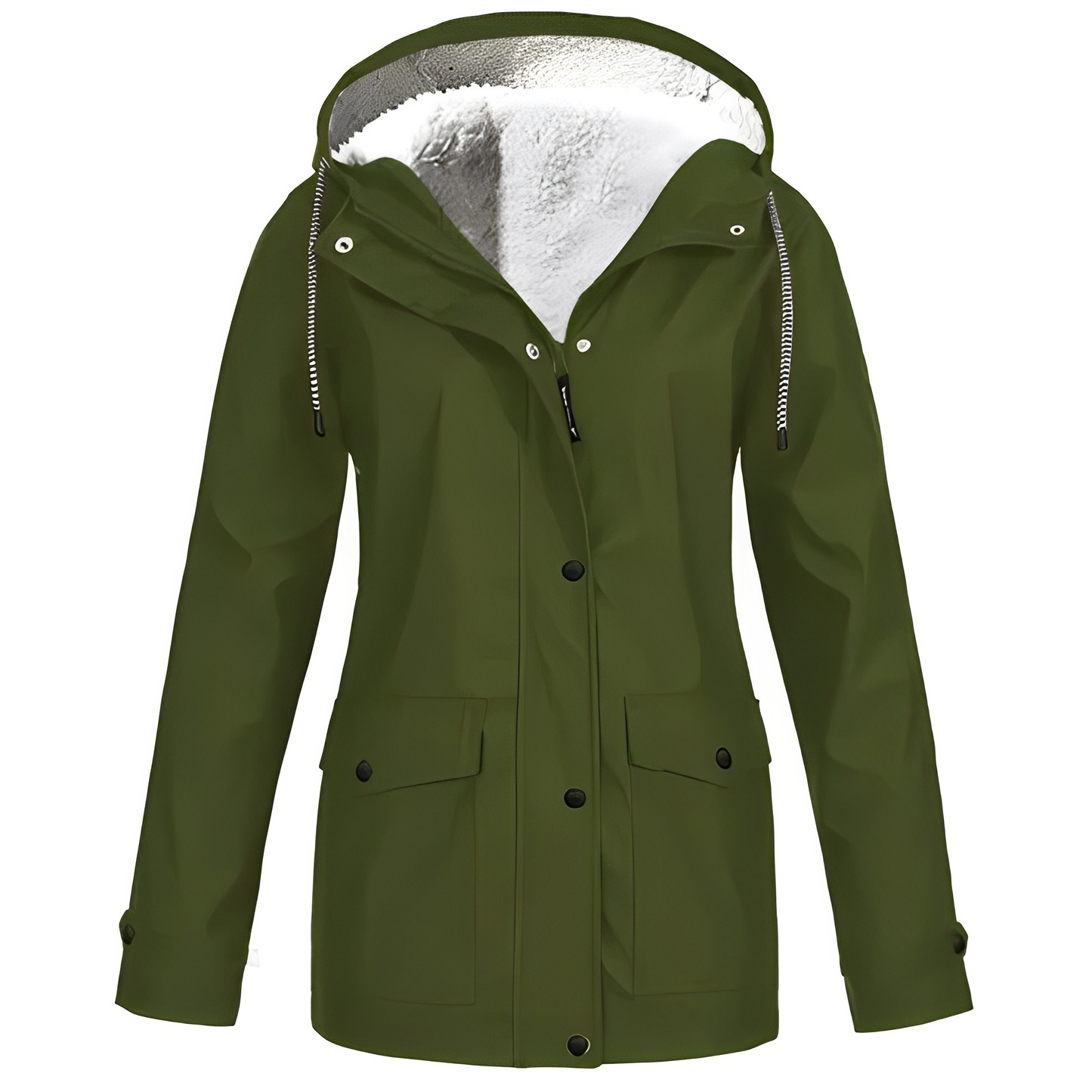 Sherlyn - Outdoor-Kapuzenmantel mit Fleecefutter für Damen