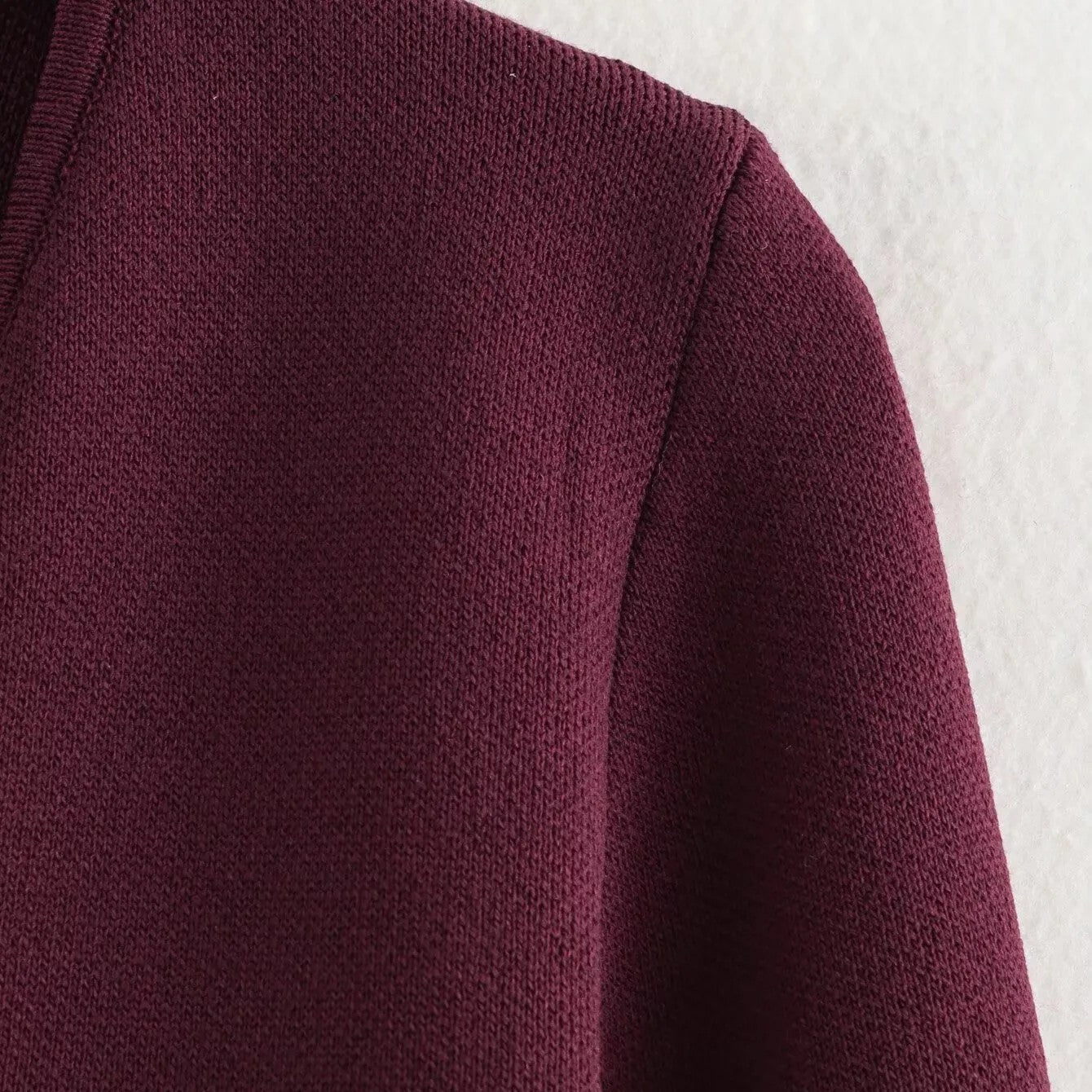Sherry - Schlichter, figurbetonter Strickcardigan für Damen