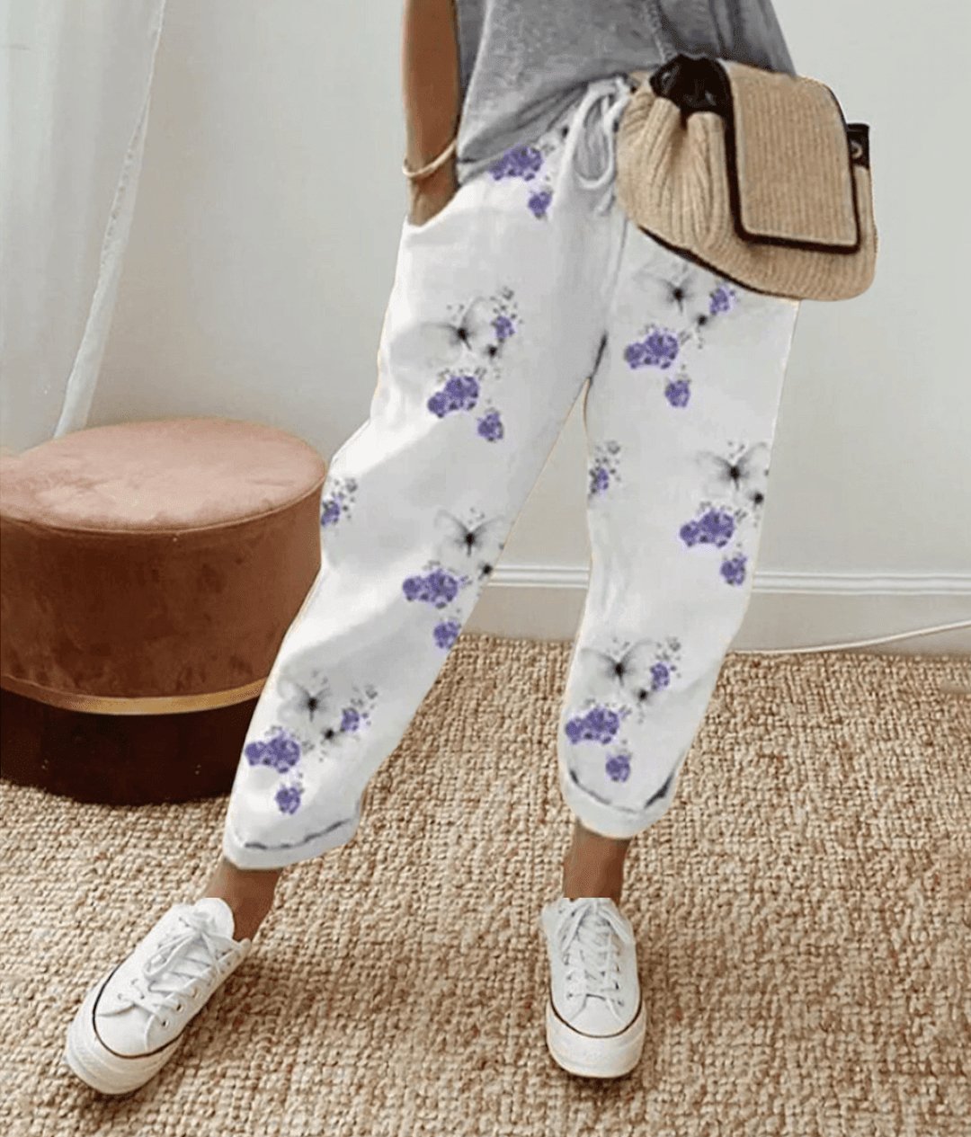 Bella - Schicke Hose aus Baumwoll-Leinen-Mix