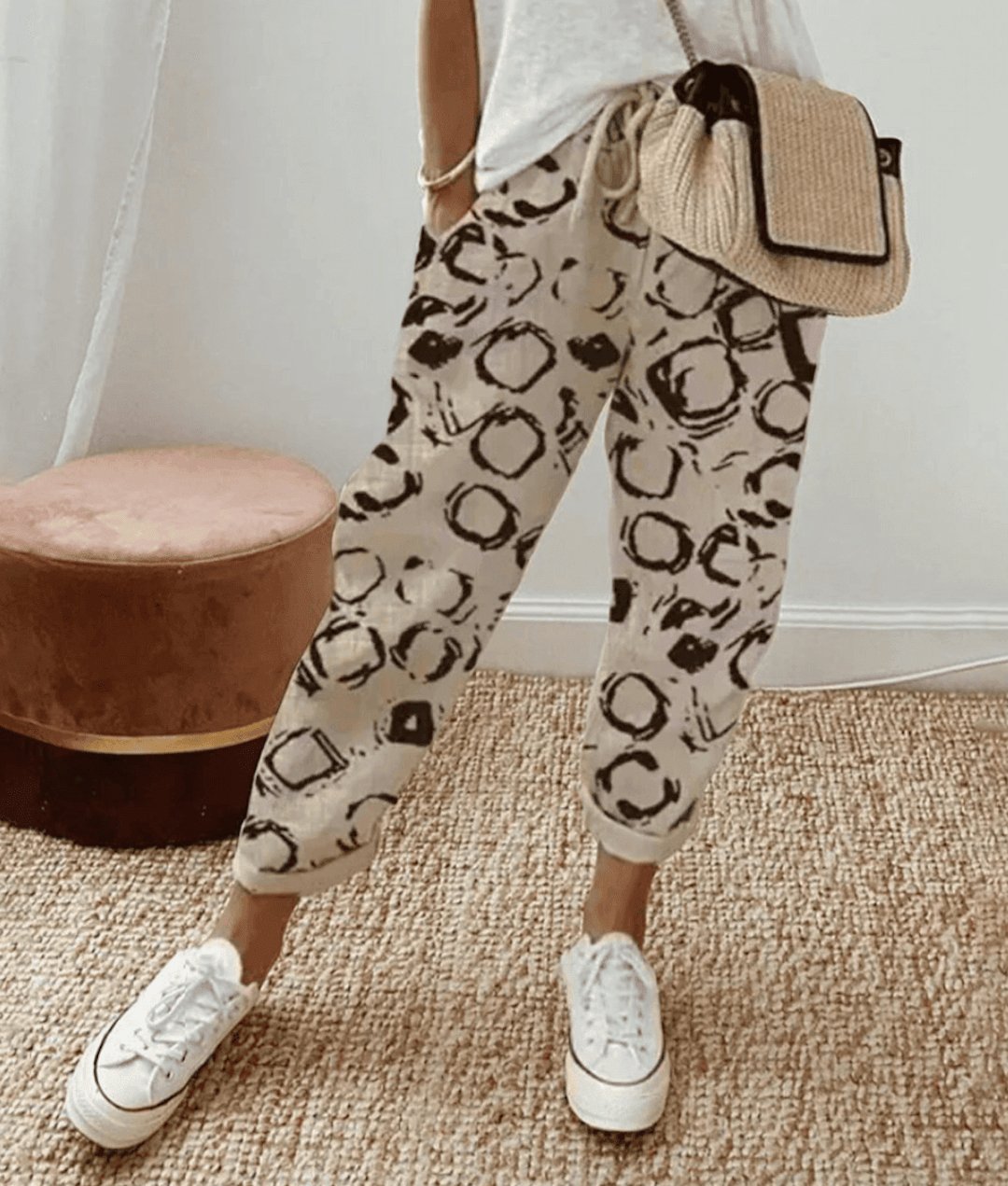 Bella - Schicke Hose aus Baumwoll-Leinen-Mix
