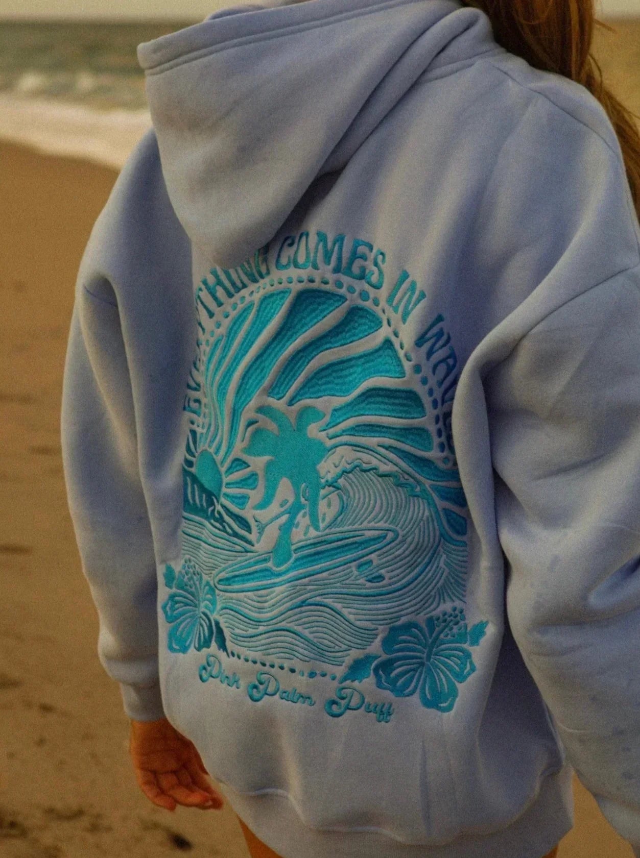 Mira – Oversize Sweat Tropisch