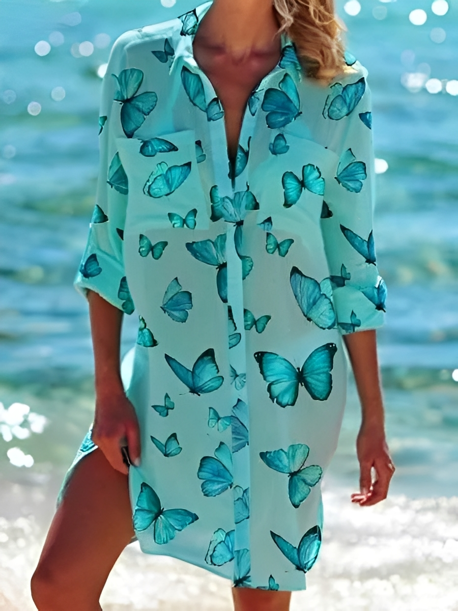 Emely - Lässiges, locker geschnittenes Shirtkleid für Damen